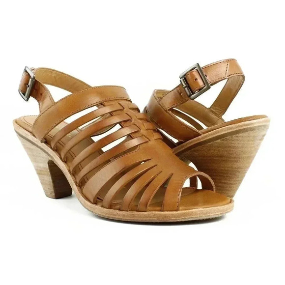 Trask Strapped Heels - Picture 1 of 7